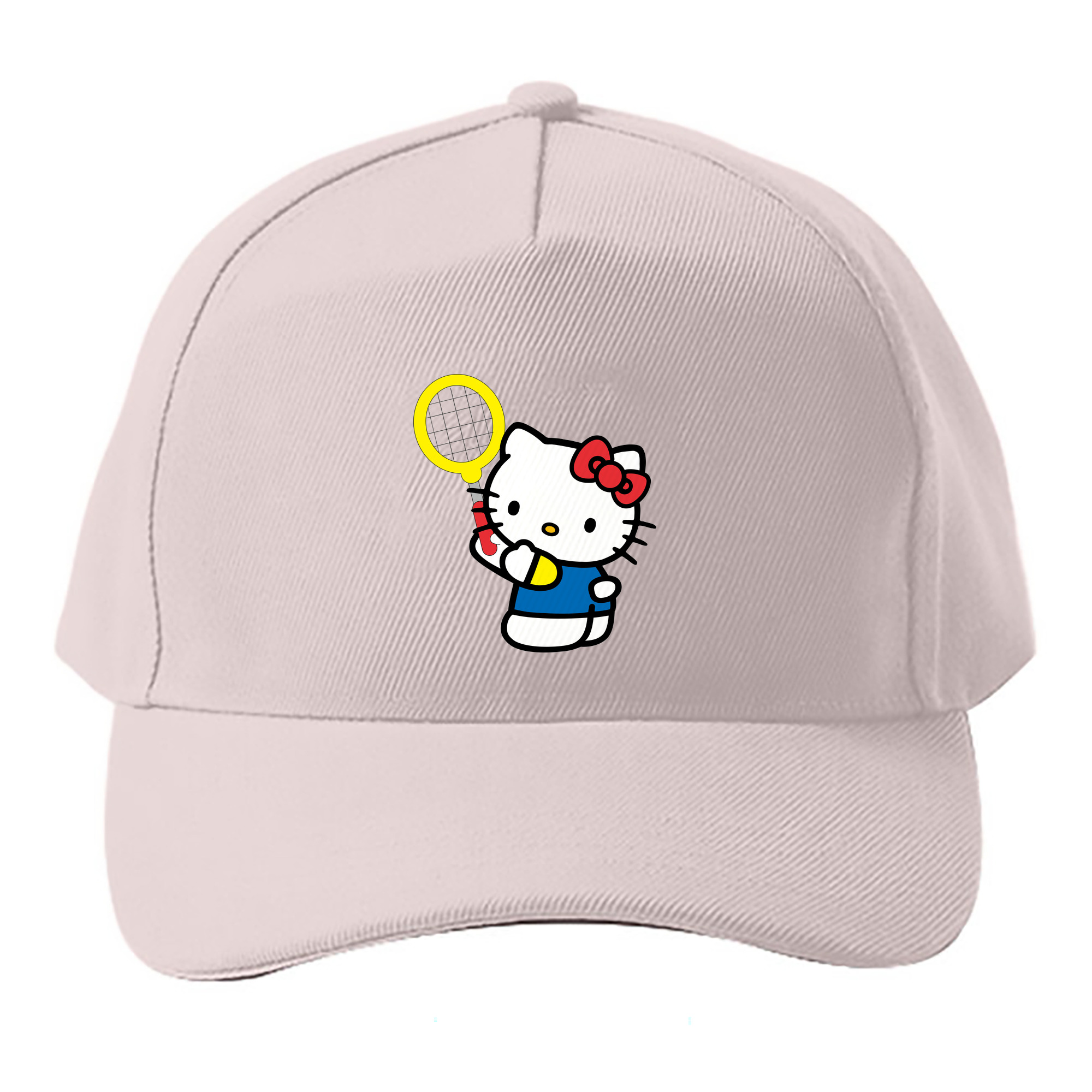 （画像用） Hello Kitty ハローキティ ベースボールキャップ 綿100％ 男女兼用 帽子 スポーツ